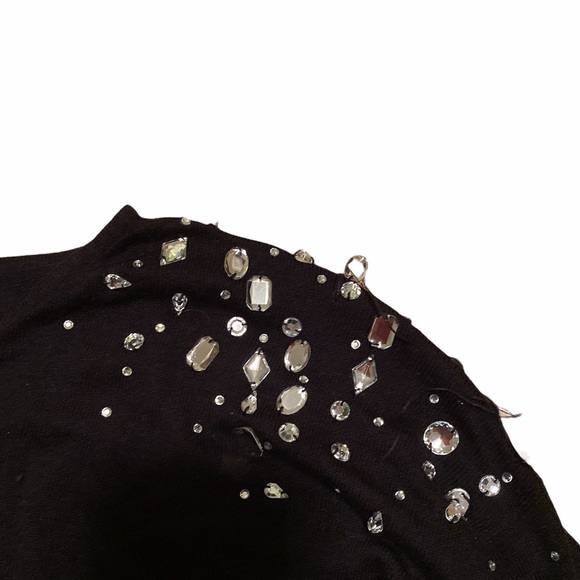 Plus Size Black Long Sleeve Shirt - Picture 2 of 2